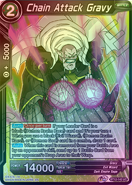 Chain Attack Gravy - BT12-142 - Uncommon (FOIL) available at 401 Games Canada