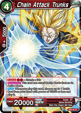 Chain Attack Trunks - SD2-05 - Starter Rare available at 401 Games Canada