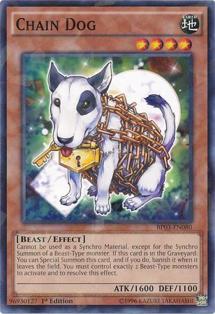 Chain Dog - BP03-EN080 - Common - 1st Edition available at 401 Games Canada