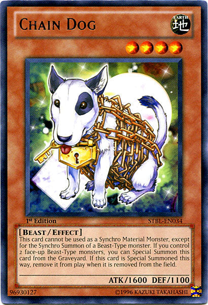 Chain Dog - STBL-EN034 - Rare - 1st Edition available at 401 Games Canada