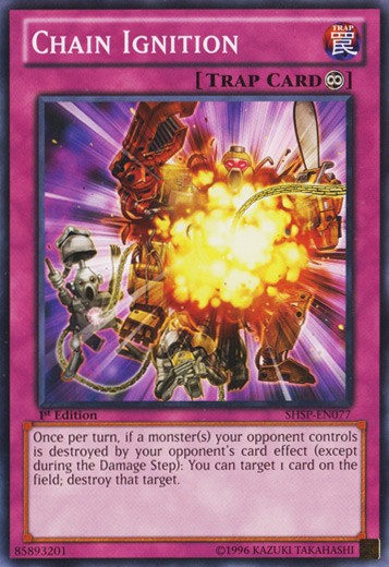 Chain Ignition - SHSP-EN077 - Common - 1st Edition available at 401 Games Canada