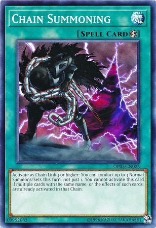 Chain Summoning - OP05-EN025 - Common available at 401 Games Canada