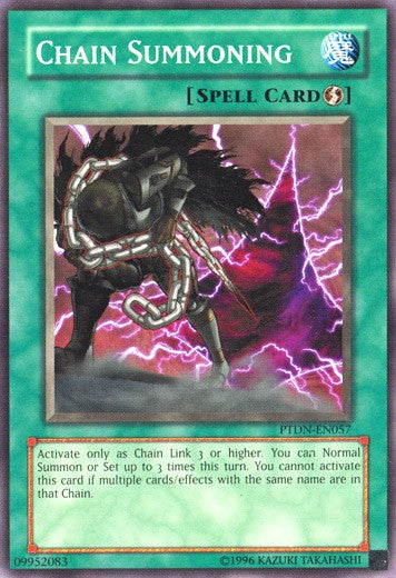 Chain Summoning - PTDN-EN057 - Common - Unlimited available at 401 Games Canada