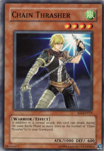 Chain Thrasher - SOI-EN015 - Common - Unlimited available at 401 Games Canada