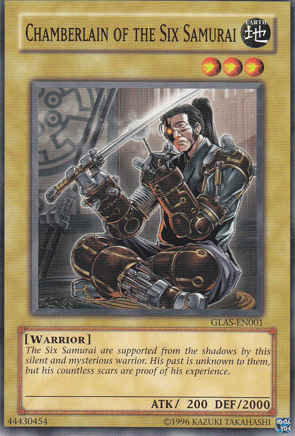 Chamberlain of the Six Samurai - GLAS-EN001 - Common - Unlimited available at 401 Games Canada