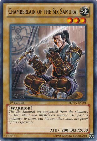Chamberlain of the Six Samurai - SDWA-EN001 - Common - 1st Edition available at 401 Games Canada