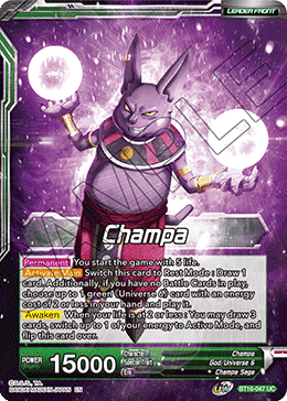 Champa // Champa, Victory at All Costs - BT16-047 - Uncommon (Foil) available at 401 Games Canada