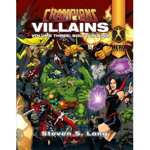 Champions Complete - Villains Volume 3: Solo Teams (CLEARANCE) available at 401 Games Canada