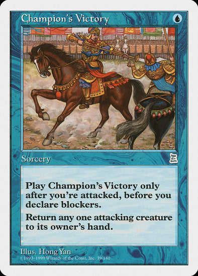 Champion's Victory (PTK) available at 401 Games Canada