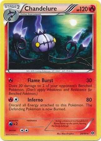Chandelure - 20/99 - Rare - Theme Deck Exclusive available at 401 Games Canada