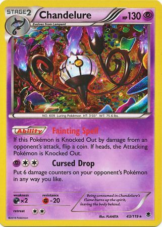 Chandelure - 43/119 - Alternate Holo - Promo available at 401 Games Canada