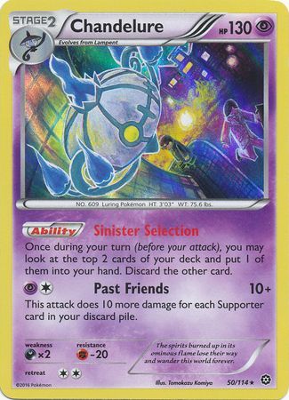 Chandelure - 50/114 - Holo Rare available at 401 Games Canada