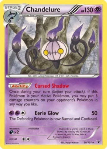 Chandelure - 60/101 - Rare available at 401 Games Canada