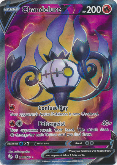 Chandelure V - 247/264 - Full Art Ultra Rare available at 401 Games Canada