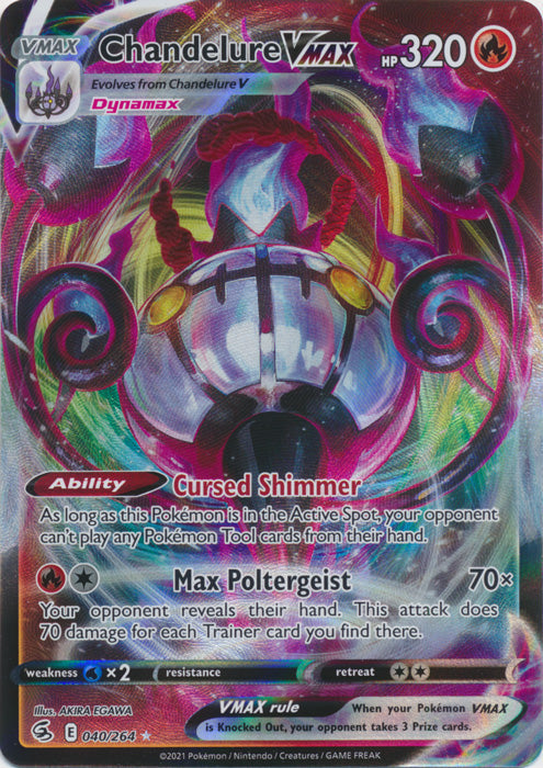 Chandelure VMAX - 040/264 - Ultra Rare available at 401 Games Canada