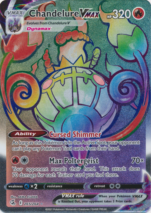 chandelure vmax pokemon card price 401 Games Canada - Chandelure VMAX - 265/264