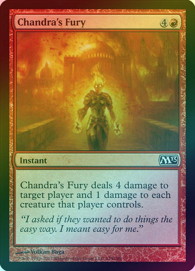 Chandra's Fury (Foil) (M13) available at 401 Games Canada