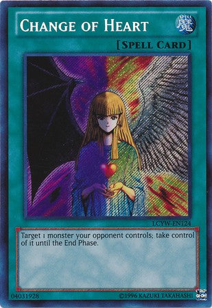 Change of Heart - LCYW-EN124 - Secret Rare - Unlimited available at 401 Games Canada