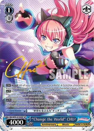 "Change the World" CHU2 (SP) - BD/W95-E104SP - Special Rare available at 401 Games Canada