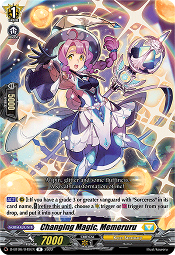 Changing Magic, Memeruru - D-BT06/049 - Rare available at 401 Games Canada