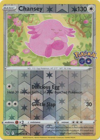 Chansey - 051/078 - Uncommon - Reverse Holo available at 401 Games Canada