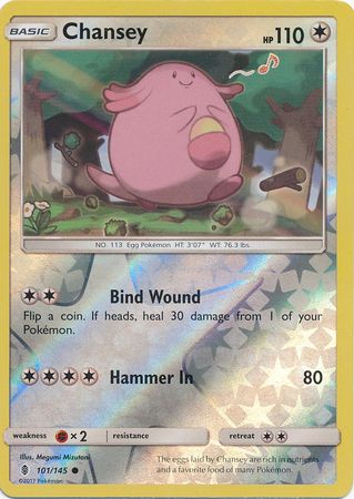 Chansey - 101/145 - Common - Reverse Holo available at 401 Games Canada