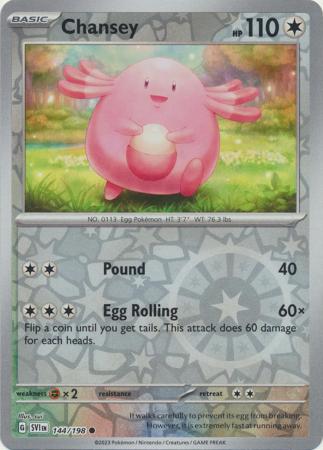 Chansey - 144/198 - Common - Reverse Holo available at 401 Games Canada