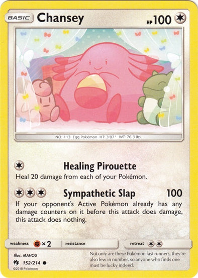 Chansey - 152/214 - Common available at 401 Games Canada