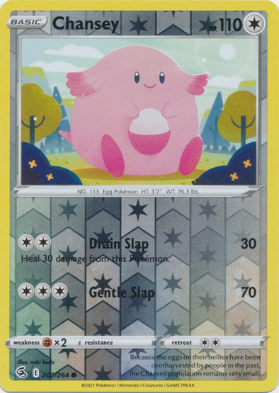 Chansey - 202/264 - Common - Reverse Holo available at 401 Games Canada