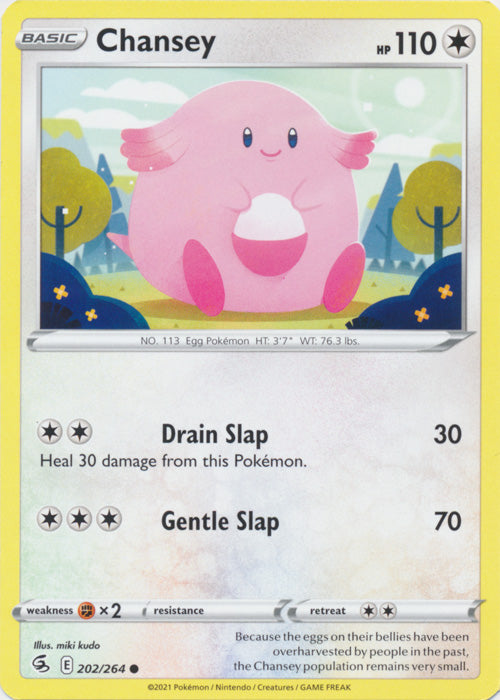 Chansey - 202/264 - Common available at 401 Games Canada