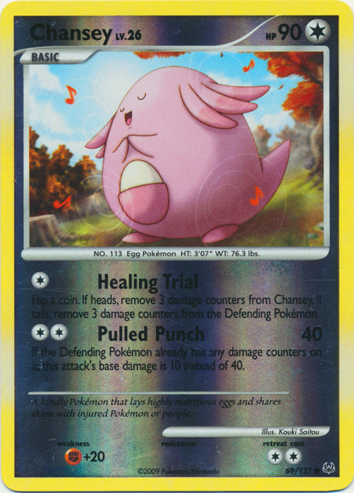 Chansey - 69/127 - Common - Reverse Holo available at 401 Games Canada