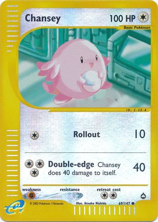 Chansey - 69/147 - Common - Reverse Holo available at 401 Games Canada