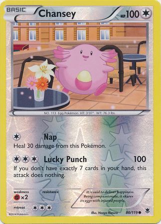 Chansey - 80/119 - Common - Reverse Holo available at 401 Games Canada