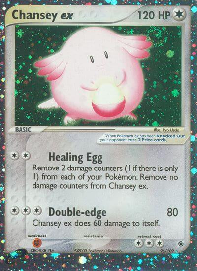 Chansey ex - 96/109 - Ultra Rare available at 401 Games Canada