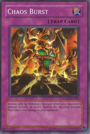 Chaos Burst - GX04-EN003 - Super Rare available at 401 Games Canada
