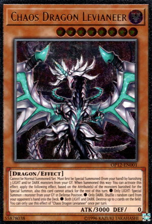 Chaos Dragon Levianeer - OP12-EN001 - Ultimate Rare available at 401 Games Canada