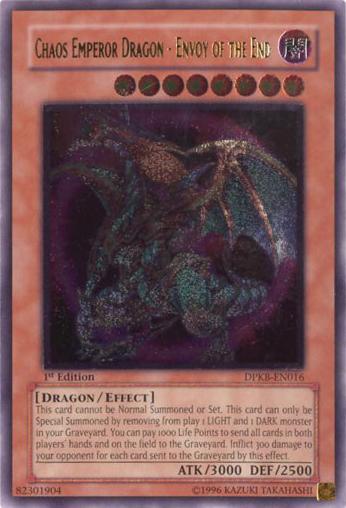 Chaos Emperor Dragon - Envoy of the End - DPKB-EN016 - Ultimate Rare - 1st Edition available at 401 Games Canada