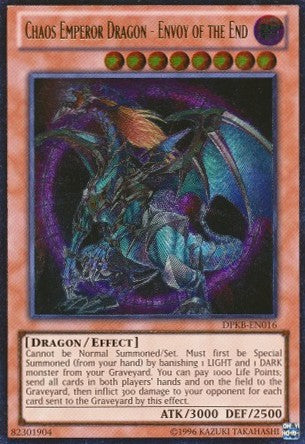 Chaos Emperor Dragon - Envoy of the End - DPKB-EN016 - Ultimate Rare - Unlimited available at 401 Games Canada