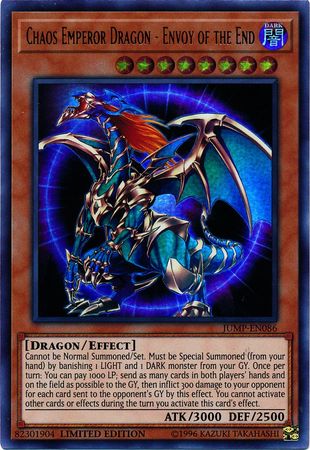 Chaos Emperor Dragon - Envoy of the End - JUMP-EN086 - Ultra Rare available at 401 Games Canada