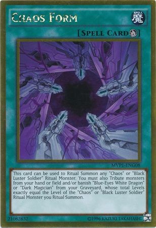 Chaos Form - MVP1-ENG08 - Gold Rare - Unlimited available at 401 Games Canada