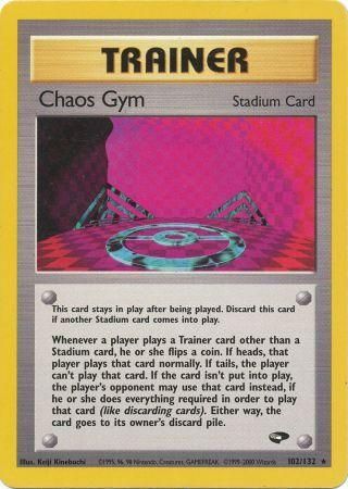 Chaos Gym - 102/132 - Rare - Unlimited available at 401 Games Canada