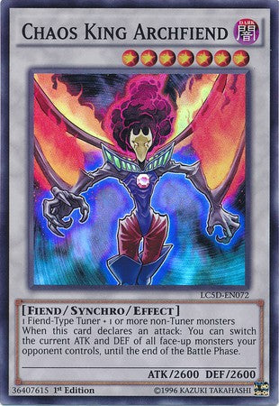 Chaos King Archfiend - LC5D-EN072 - Super Rare - 1st Edition available at 401 Games Canada