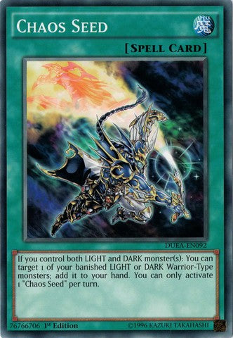 Chaos Seed - DUEA-EN092 - Common - 1st Edition available at 401 Games Canada