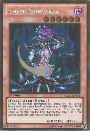 Chaos Sorcerer - PGLD-EN084 - Gold Rare - 1st Edition available at 401 Games Canada