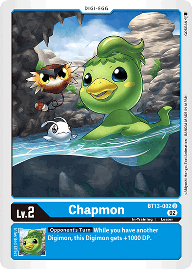 Chapmon - BT13-002 - Uncommon available at 401 Games Canada