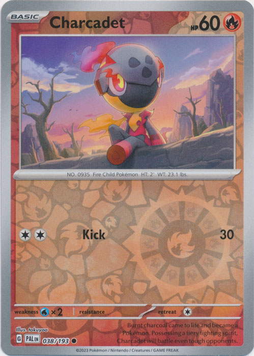 Charcadet - 038/193 - Common - Reverse Holo available at 401 Games Canada
