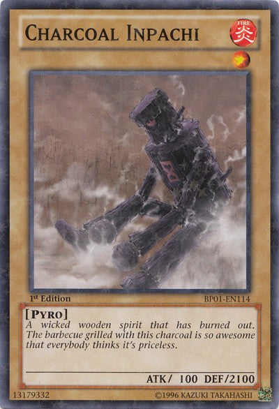 Charcoal Inpachi - BP01-EN114 - Starfoil Rare - 1st Edition available at 401 Games Canada