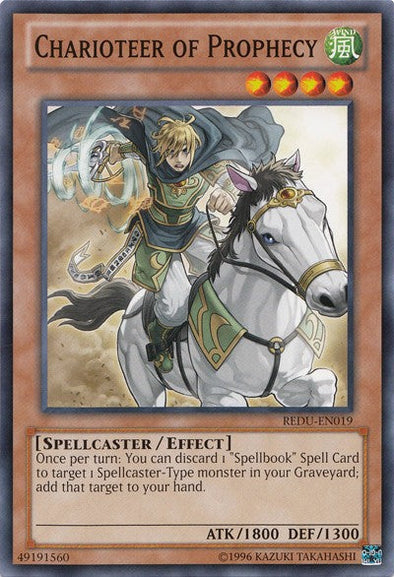 Charioteer of Prophecy - REDU-EN019 - Common - Unlimited available at 401 Games Canada