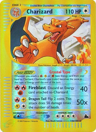 Charizard - 146/144 - Holo - Reverse Holo available at 401 Games Canada