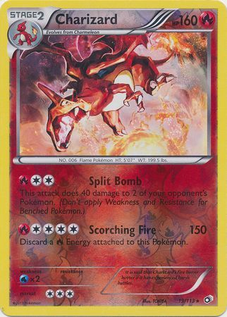 Charizard - 19/113 - Holo Rare - Reverse Holo available at 401 Games Canada